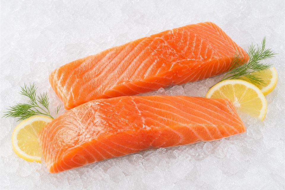 Salmon — fresh seafood